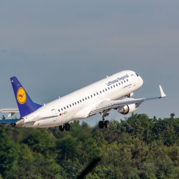 Flugzeuge am Frankfurter Flughafen