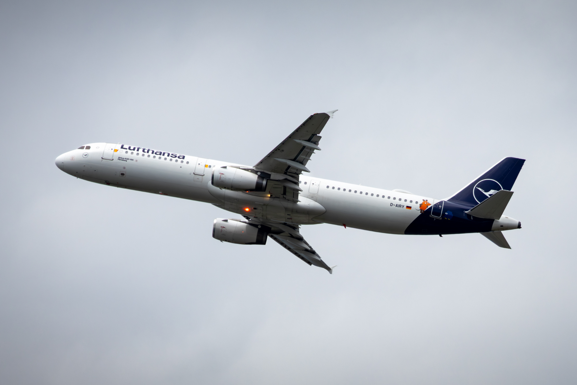 Die Mannschaft beim Abflug zur WM